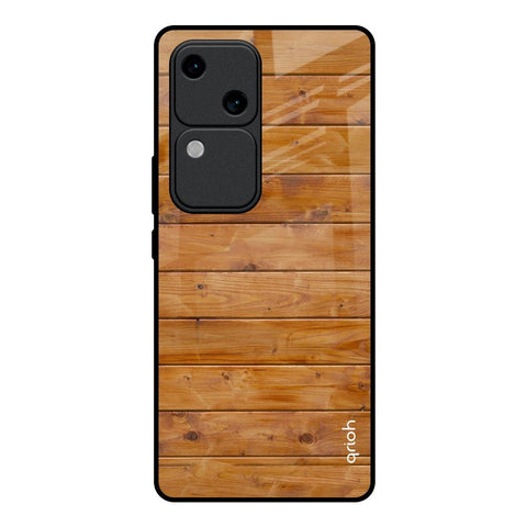 Timberwood Glossy Case for Vivo V30 5G