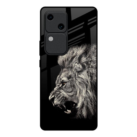 Brave Lion Glossy Case for Vivo V30 5G