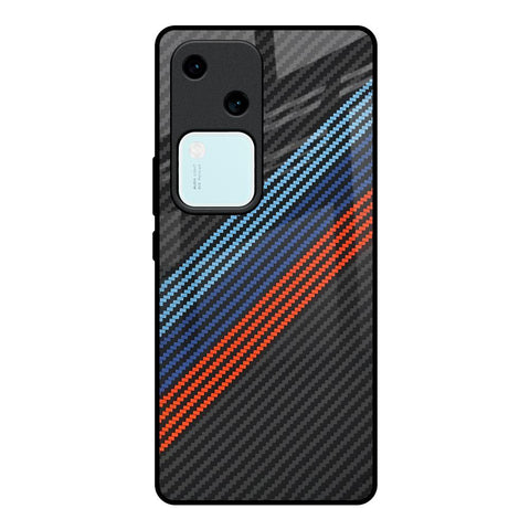 Carbon Inspired Glossy Case for Vivo V30 5G