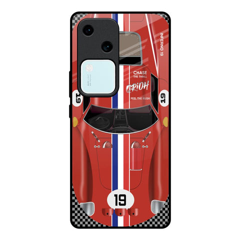 Racing Vintage Glossy Case for Vivo V30 5G