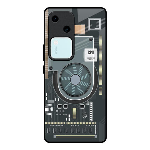 Motherboard Circuit Glossy Case for Vivo V30 5G