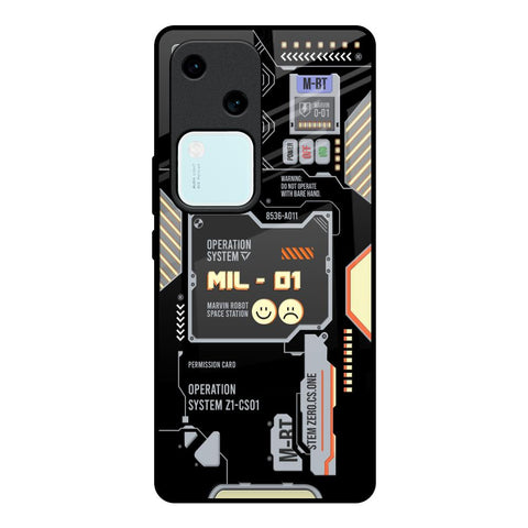 Exposed Parts Glossy Case for Vivo V30 5G