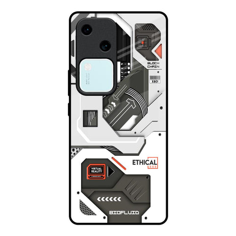 Explore Circuit Glossy Case for Vivo V30 5G