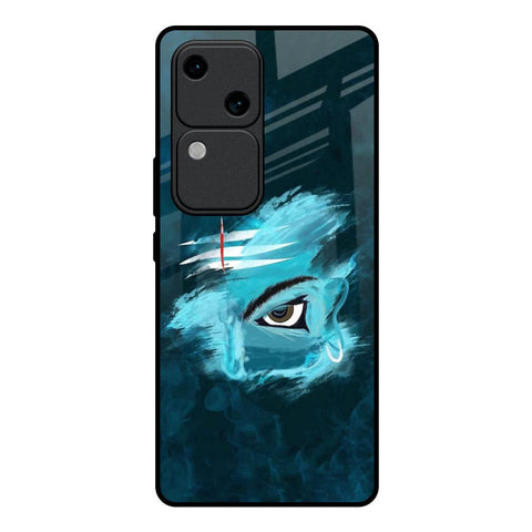 Power Of Trinetra Glossy Case For Vivo V30 5G