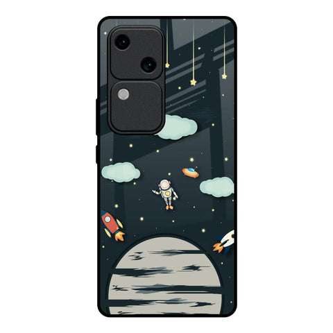 Astronaut Dream Glossy Case For Vivo V30 5G