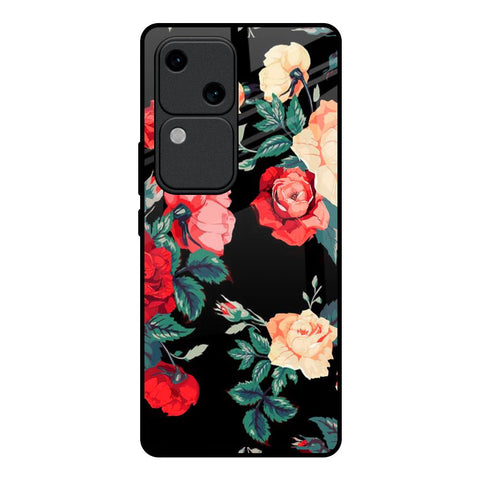 Floral Bunch Glossy Case For Vivo V30 5G