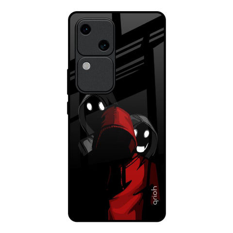 Shadow Character Glossy Case for Vivo V30 5G