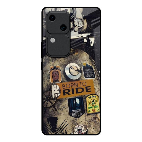 Ride Mode On Glossy Case for Vivo V30 5G