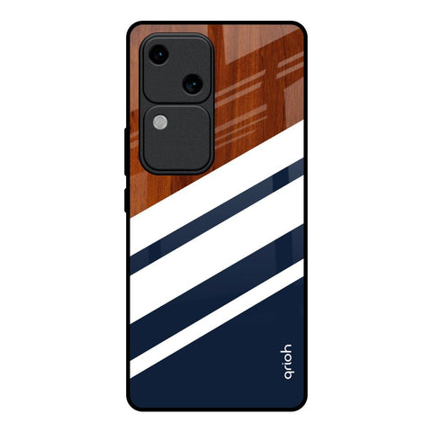 Bold Stripes Glossy Case for Vivo V30 5G