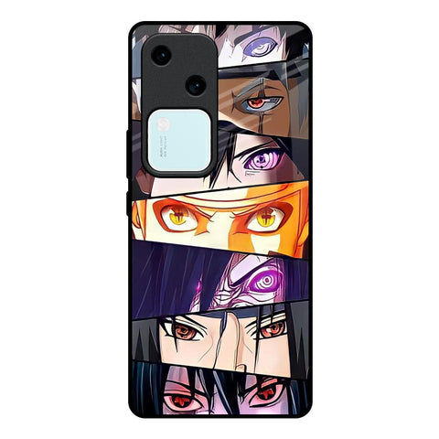 Anime Eyes Glossy Case for Vivo V30 5G