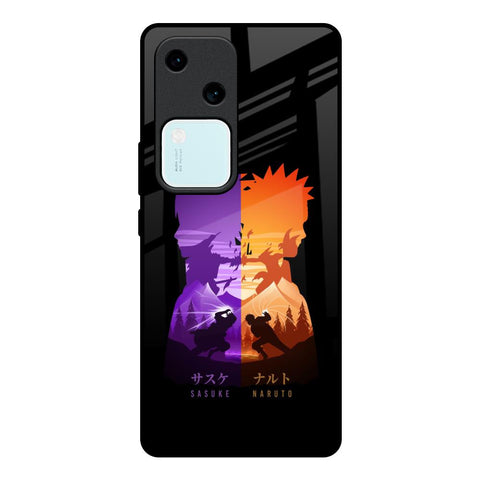 Minimalist Anime Glossy Case for Vivo V30 5G