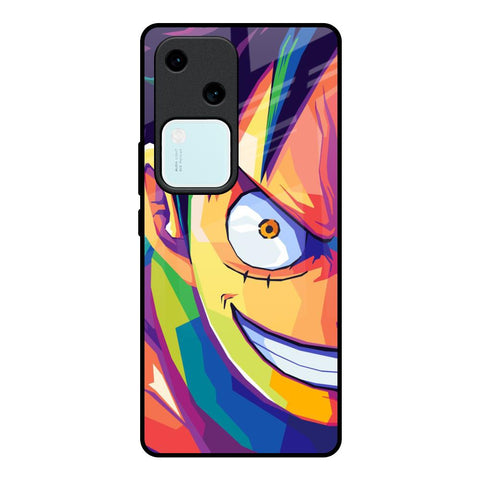 Monkey Wpap Pop Art Glossy Case for Vivo V30 5G