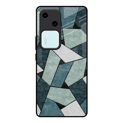 Abstact Tiles Glossy Case for Vivo V30 5G