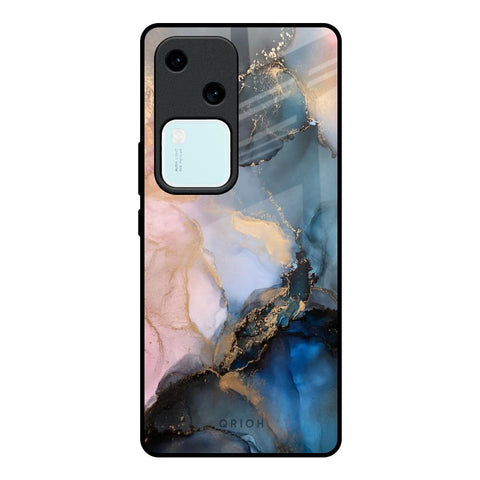 Marble Ink Abstract Glossy Case for Vivo V30 5G