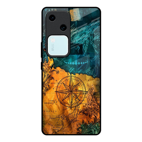 Architecture Map Glossy Case for Vivo V30 5G