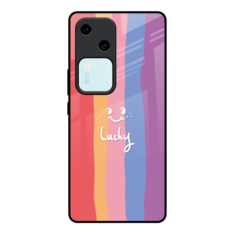 Lucky Abstract Glossy Case for Vivo V30 5G