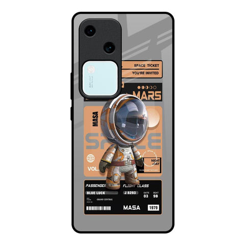 Space Ticket Glossy Case for Vivo V30 5G