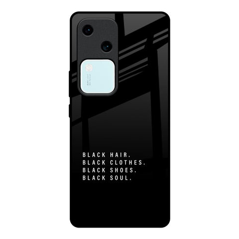 Black Soul Glossy Case for Vivo V30 5G
