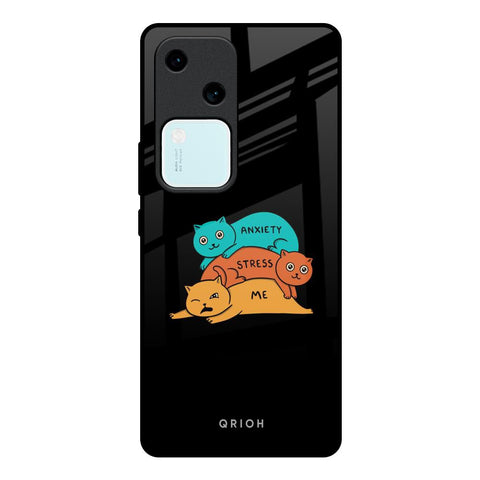 Anxiety Stress Glossy Case for Vivo V30 5G