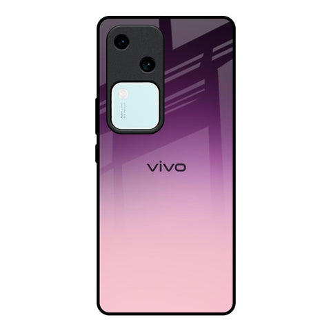 Purple Gradient Glossy case for Vivo V30 5G