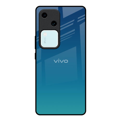 Celestial Blue Glossy Case For Vivo V30 5G