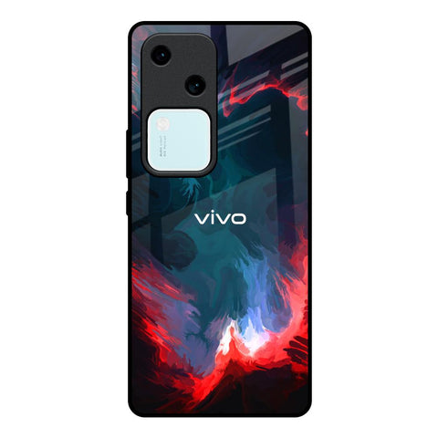 Brush Art Glossy Case For Vivo V30 5G