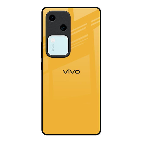 Fluorescent Yellow Glossy case for Vivo V30 5G
