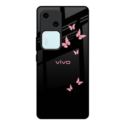 Fly Butterfly Glossy Case for Vivo V30 5G