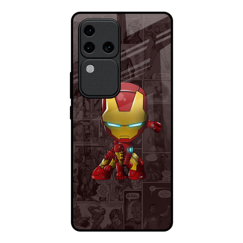 Angry Baby Super Hero Glossy Case for Vivo V30 Pro 5G