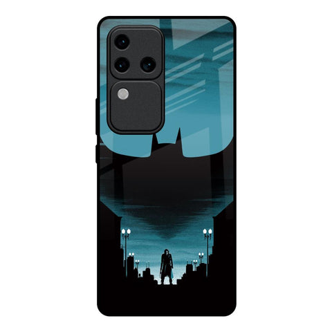 Cyan Bat Glossy Case for Vivo V30 Pro 5G