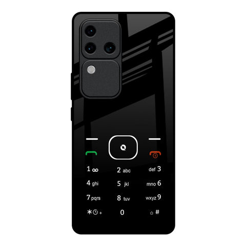 Classic Keypad Pattern Glossy Case for Vivo V30 Pro 5G