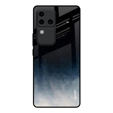 Black Aura Glossy Case for Vivo V30 Pro 5G