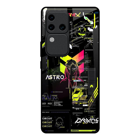 Astro Glitch Glossy Case for Vivo V30 Pro 5G