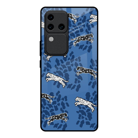 Blue Cheetah Glossy Case for Vivo V30 Pro 5G
