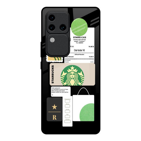 Coffee Latte Glossy Case for Vivo V30 Pro 5G