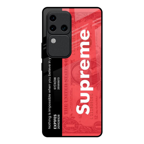Supreme Ticket Glossy Case for Vivo V30 Pro 5G