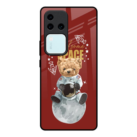 Astronaut Bear Glossy Case for Vivo V30 Pro 5G