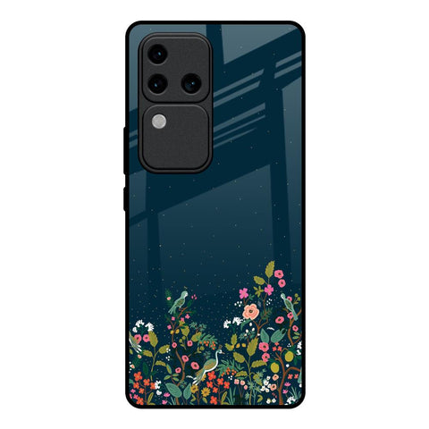 Small Garden Glossy Case For Vivo V30 Pro 5G