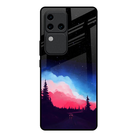 Drive In Dark Glossy Case For Vivo V30 Pro 5G
