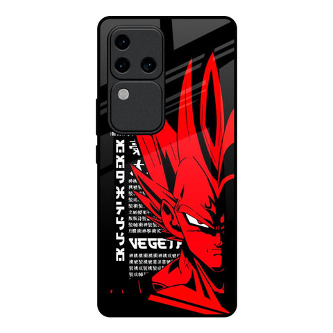 Red Vegeta Glossy Case for Vivo V30 Pro 5G