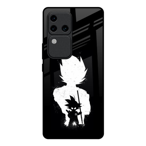 Monochrome Goku Glossy Case for Vivo V30 Pro 5G
