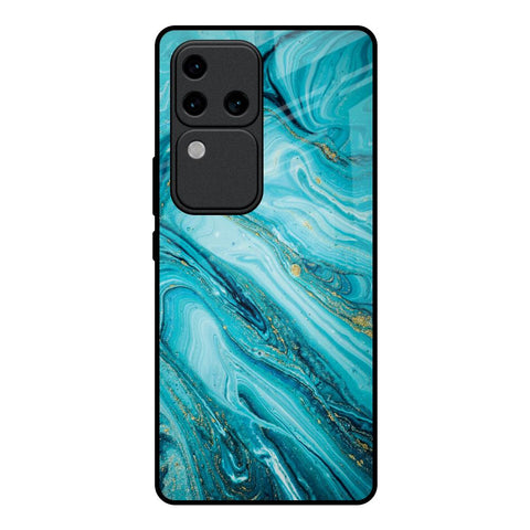 Ocean Marble Glossy Case for Vivo V30 Pro 5G