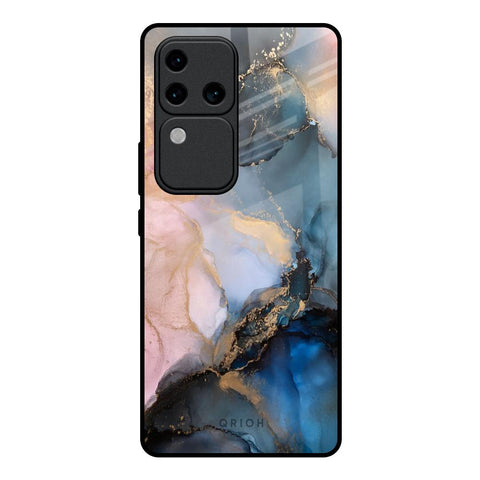 Marble Ink Abstract Glossy Case for Vivo V30 Pro 5G
