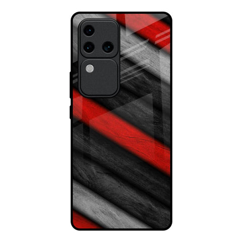 Soft Wooden Texture Glossy Case for Vivo V30 Pro 5G