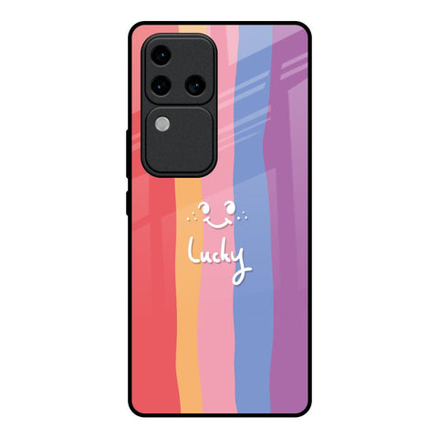 Lucky Abstract Glossy Case for Vivo V30 Pro 5G