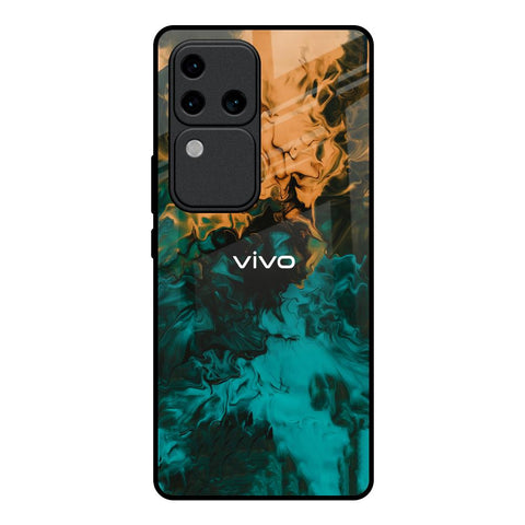 Watercolor Wave Glossy Case for Vivo V30 Pro 5G