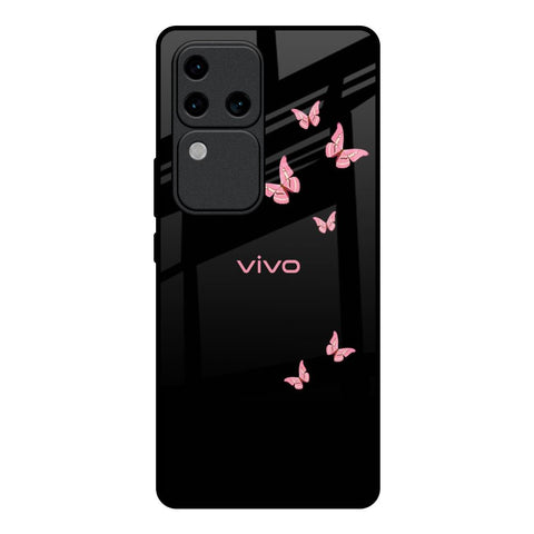 Fly Butterfly Glossy Case for Vivo V30 Pro 5G