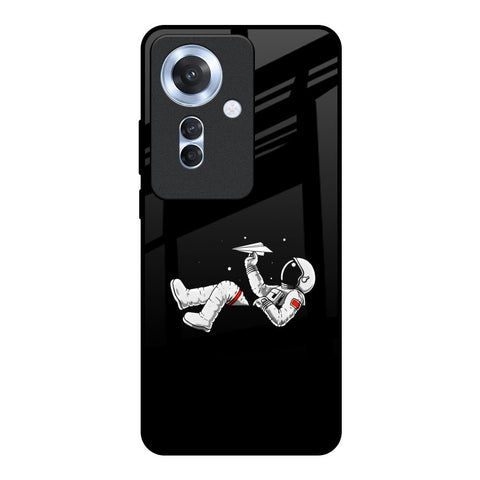 Space Traveller Glossy Case for Oppo F25 Pro 5G