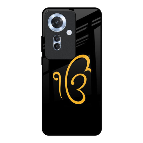 Luxury Fashion Initial Glossy Case for Oppo F25 Pro 5G