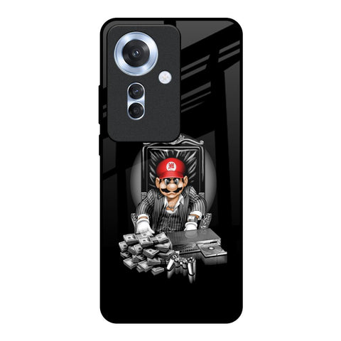 Dark Secret Glossy Case for Oppo F25 Pro 5G